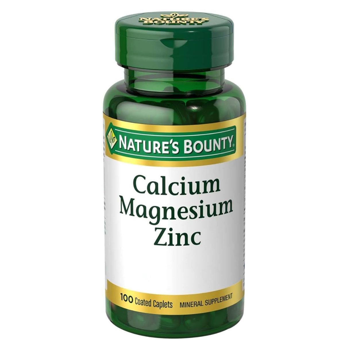 Nature's Bounty Calcium Magnesium & Zinc - 100 Caplets