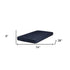 6" Navy Blue Twin Memory Foam Water Resistant Mattress