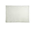 50" X 70" Ivory Faux Fur Plush Throw Blanket with Embroidery