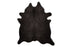 72" X 84" Black Cowhide - Rug