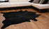 72" X 84" Black Cowhide - Rug