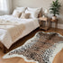 Leopard Spot Animal Print Area Rug