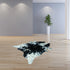 72" X 84" Salt & Pepper Black White Cowhide - Rug