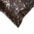 18" X 18" X 5" Gold And Chocolate Quattro  Pillow 2 Pack