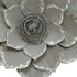 Well-Crafted Grey Lotus Wall Decor