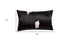 12" X 20" Black and White Cowhide Throw Pillow