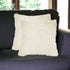 Set of Two 18" Natural Cowhide Throw Pillow