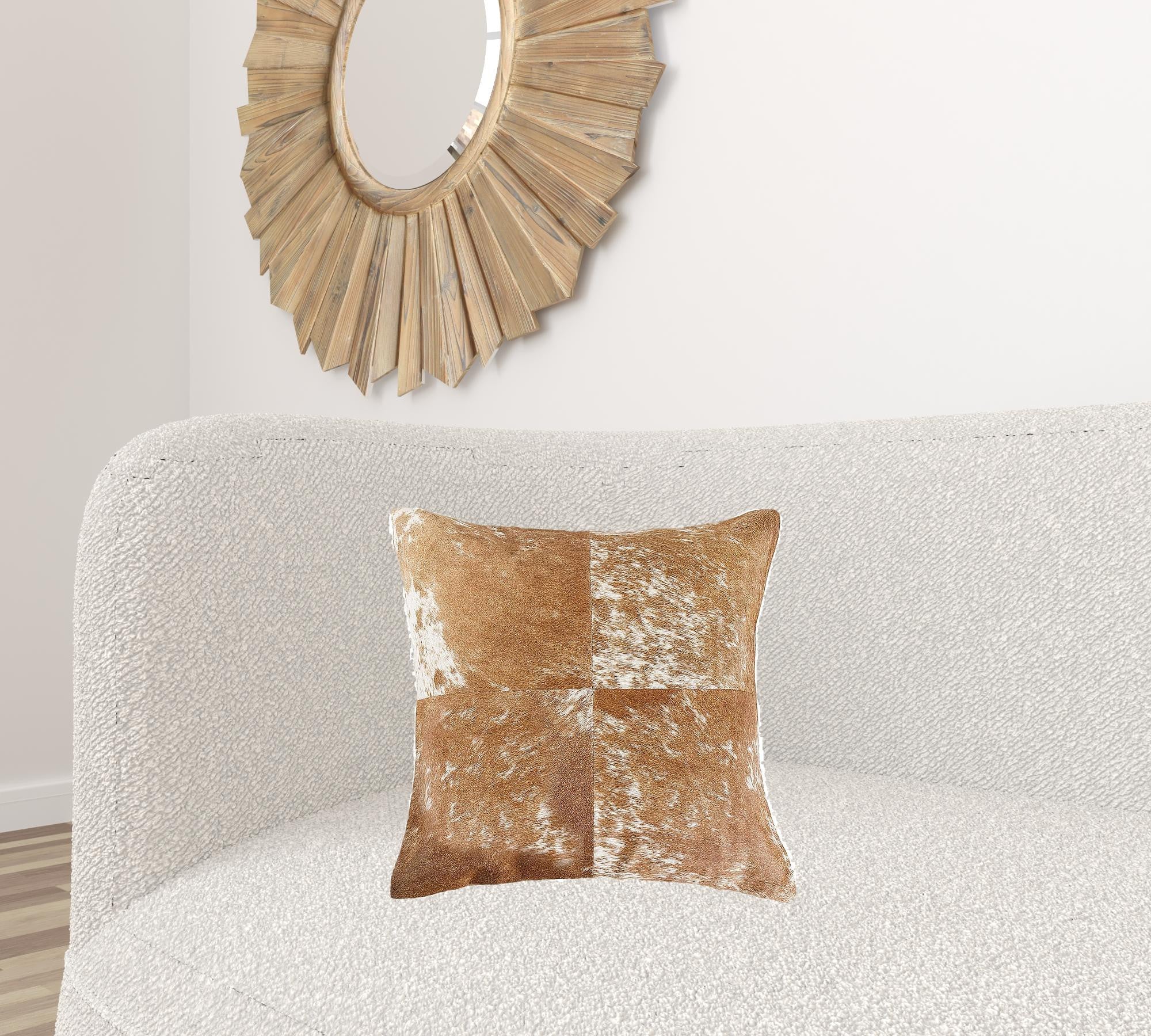 18" X 18" X 5" Salt And Pepper Quattro  Pillow