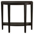 33" Dark Brown End Table With Shelf