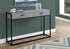 48" Black Frame Console Table