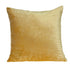 18" X 7" X 18" Transitional Yellow Solid Pillow Cover With Poly Insert