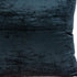 20" X 7" X 20" Transitional Dark Blue Solid Pillow Cover With Poly Insert