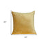 Super Soft Yellow Solid Color Decorative Accent Pillow