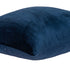 20" X 7" X 20" Transitional Navy Blue Solid Pillow Cover With Poly Insert