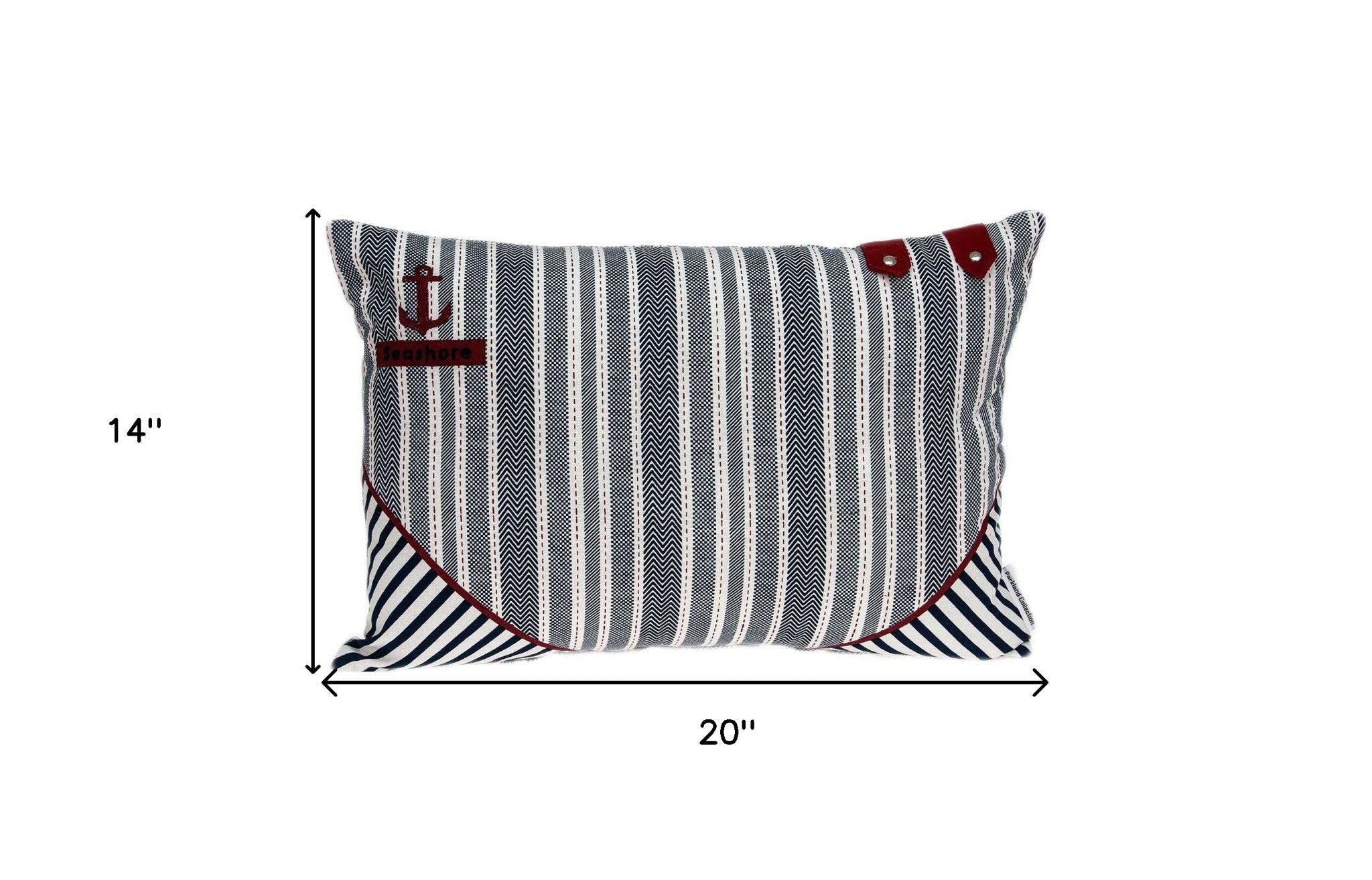 Grey Pillow Cover With Poly Insert