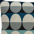 20" X 7" X 20" Transitional Gray And Blue Pillow Cover With Poly Insert