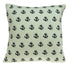 20" X 7" X 20" Nautical Blue Pillow Cover With Poly Insert