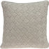 20" X 7" X 20" Charming Transitional Beige Accent Pillow Cover With Poly Insert