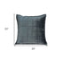 20" X 7" X 20" Transitional Charcoal Solid Quilted Pillow Cover With Poly Insert