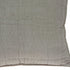 20" X 7" X 20" Transitional Gray Solid Quilted Pillow Cover With Poly Insert