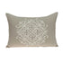 20" X 6" X 14" Traditional Beige Pillow With Poly Insert