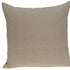 20" X 7" X 20" Cool Transitional Tan Cotton Pillow Cover With Poly Insert