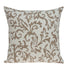 20" X 7" X 20" Transitional Beige Pillow Cover With Poly Insert