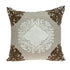 20" X 7" X 20" Traditional Beige Pillow Cover With Poly Insert