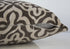 18" X 18" Taupe Polyester Geometric Zippered Pillow