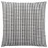 Set Of Two 18" X 18" Taupe Polyester Striped Zippered Pillow