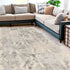 5' X 8' Ivory Or Grey Vintage Diamond Indoor Area Rug