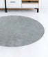 6' Blue Heather Round Indoor Shag Rug