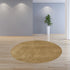 5' X 7' Gold Plain Indoor Area Rug