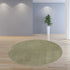 6' Round  Polyester Sage Area Rug