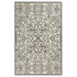 8' Ivory Grey Hand Woven Uv Treated Greek Key Medallion Round Indoor Outdoor Area Rug