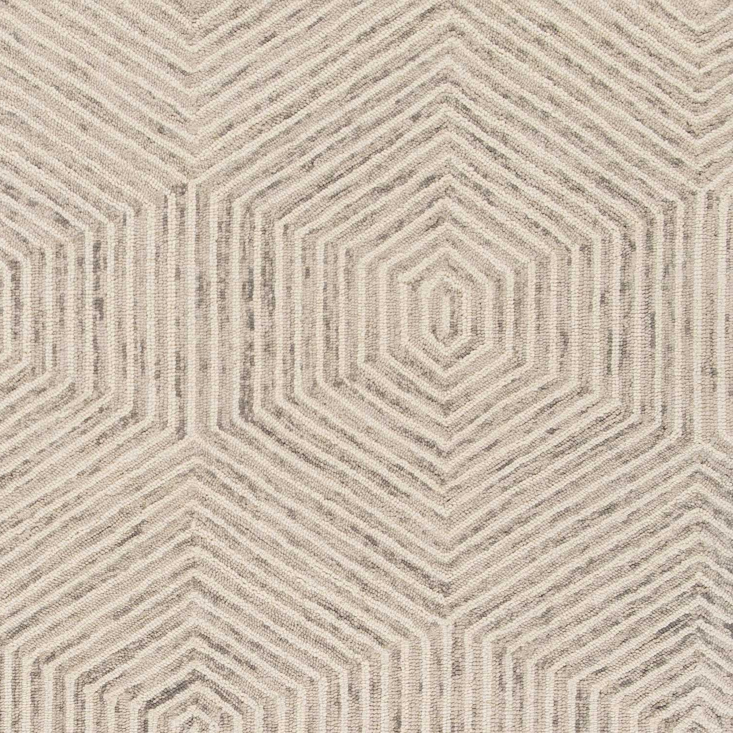 8' X 10'  Wool Ivory  Area Rug