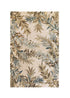 5'X8' Ivory Hand Tufted Pinnate Fronds Indoor Area Rug