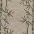 5'X8' Ivory Hand Tufted Bordered Bamboo Indoor Area Rug