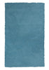 5' X 7' Highlighter Blue Plain Indoor Area Rug