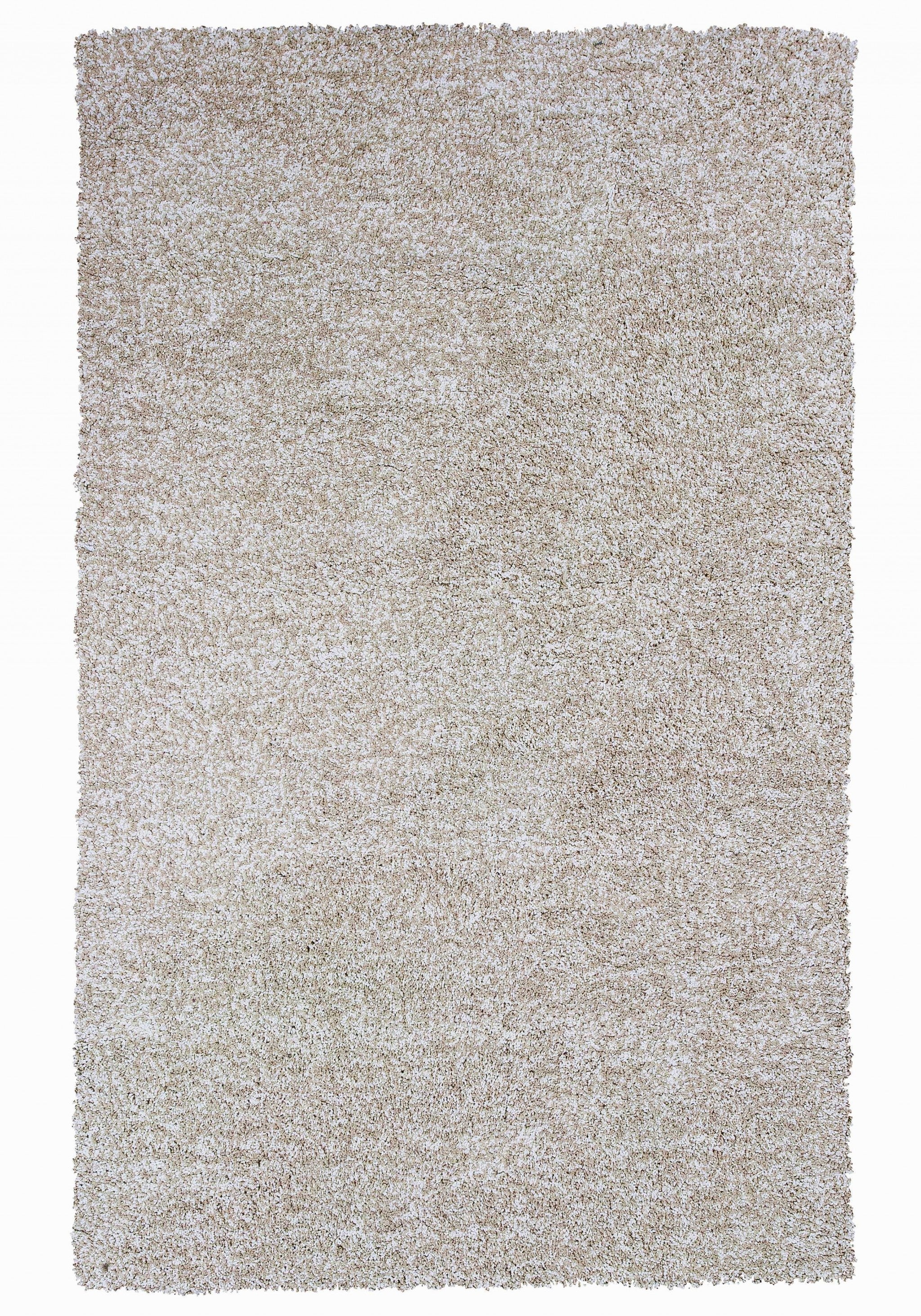 8'X10' Ivory Heather Indoor Shag Rug