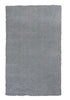 5' X 7' Grey Plain Indoor Area Rug