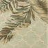 4'X6' Sage Green Hand Tufted Tropical Quatrefoil Indoor Area Rug