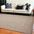 5'X8' Oatmeal Beige Hand Woven Houndstooth Indoor Area Rug