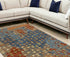 9' X 13'  Polypropylene Blue Or  Coral  Area Rug