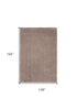 8' X 10'  Polyester Beige Area Rug