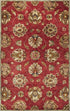 8' X 10' 6 Wool Red Area Rug