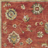 3'X5' Sienna Orange Hand Tufted Wool Traditional Floral Indoor Area Rug