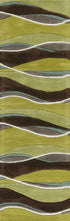 5' X 8'  Wool Lime Or  Mocha Area Rug