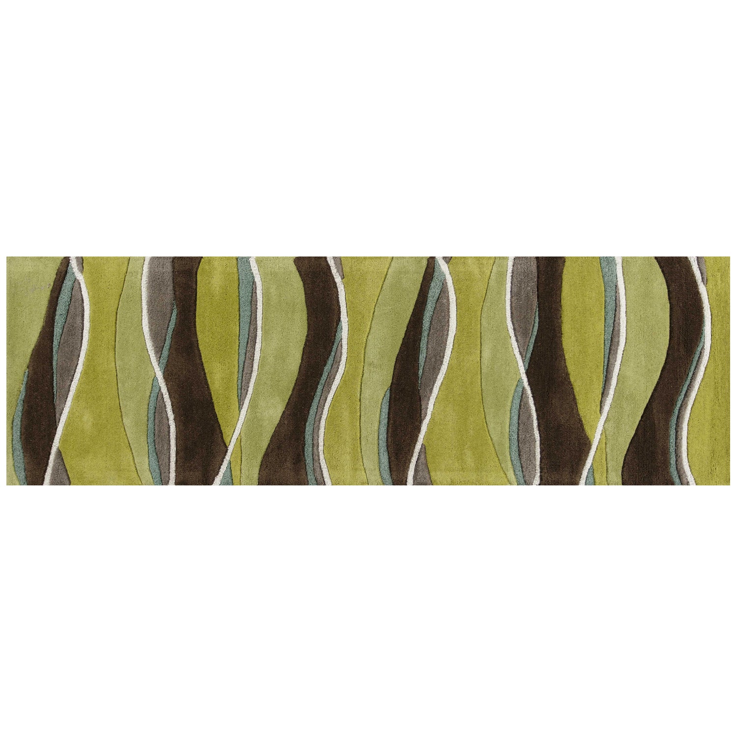 5' X 8'  Wool Lime Or  Mocha Area Rug