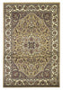 8' Beige And Ivory Area Rug